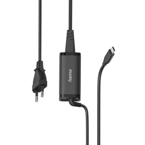 HAMA Зарядно за лаптоп USB-C PD, GaN, 5-20V/45 W