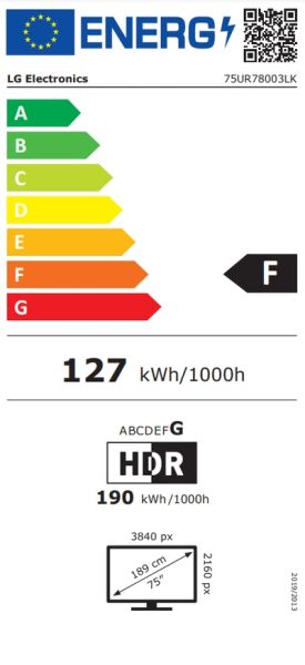 Телевизор LG 75UR78003LK, 75" 4K UltraHD TV 4K (3840 x 2160), DVB-T2/C/S2, webOS 23 Smart TV, ThinQ AI, a5 AI Processor 4K Gen6, WiFi, HDR10 pro, HLG, ALLM/HGiG, 4K Upscaling, AI Sound, Voice Controll, HDMI eARC, CI, LAN, USB, Bluetooth, 2 Pole Stand, Bla