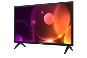 Sharp 24FA2E TV, 24" LED HD 1366x768, 100,000:1, DVB-T/T2/C/S/S2, Active Motion 100, Speaker 2x3W, Dolby Digital, CI+, 3xHDMI, 2xUSB, Bluetooth, LAN, Video/Audio input (3 x RCA), 2 pole Stand