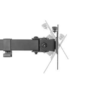 Stand Neomounts by NewStar Flat Screen Desk Mount (stand) for 3 screens