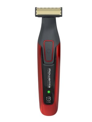 Trimmer Rowenta TN6040F4 Hybrid Forever Sharp Orange Style, beard, cordless, waterproof 3-in-1, self-sharpening blades, 100% stainless steel, minimum cutting length 0.4mm, precision setting 1mm, beard blade size 32mm, 120min autonomy, charging time 1h30mi