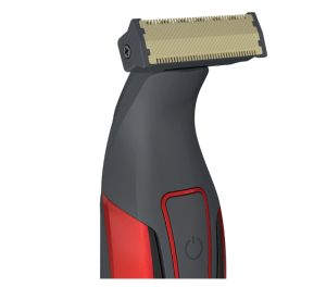 Trimmer Rowenta TN6040F4 Hybrid Forever Sharp Orange Style, beard, cordless, waterproof 3-in-1, self-sharpening blades, 100% stainless steel, minimum cutting length 0.4mm, precision setting 1mm, beard blade size 32mm, 120min autonomy, charging time 1h30mi