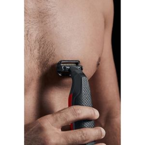 Trimmer Rowenta TN6040F4 Hybrid Forever Sharp Orange Style, beard, cordless, waterproof 3-in-1, self-sharpening blades, 100% stainless steel, minimum cutting length 0.4mm, precision setting 1mm, beard blade size 32mm, 120min autonomy, charging time 1h30mi