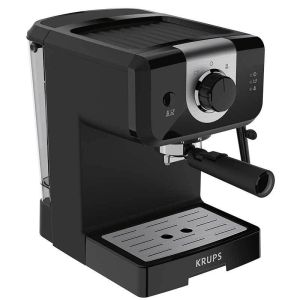 Coffee machine Krups XP320830, ESP STEAM&PUMP MECA OPIO BLK, 1050W, 15 bar