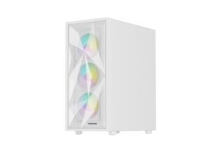 Genesis PC Case DIAXID 605 RGB Mini Tower Window, White