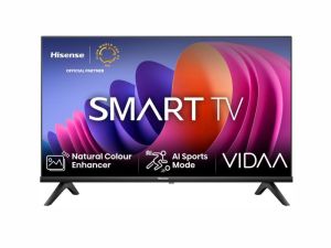 TV Hisense 32" A4N, HD 1366x768, 3000:1, DLED, HLG, DTS Virtual X, Smart TV, WiFi, WiFi Direct, BT, VIDAA U7, Anyview Cast, 2xHDMI, 2xUSB, LAN, CI+, DVB-T2/C /S2, Black