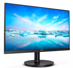 Monitor LED Philips 221V8/00 , V-line, 21.5" 1920x1080 at 75Hz, 16:9, VA, 4000:1, 4ms, 200nits, 178/178, Anti-glare, 3H, Black, Tilt, Bezel Less VESA, VGA , HDMI, 3 Years