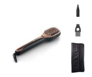 Electric hair brush Rowenta CF9940F0 Hair Therapist Steam Brush Black