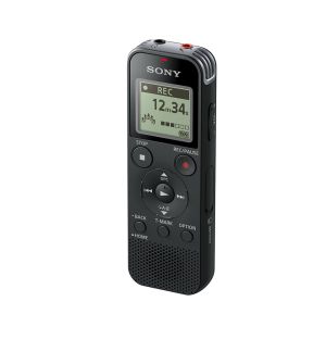 Voice recorder Sony ICD-PX470, 4GB, stereo, Memory card slot micro SD, Direct USB, black