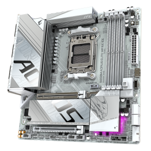 Motherboard GIGABYTE B850M AORUS ELITE WIF6E ICE socket AM5