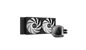 DeepCool Water Cooling LS520 - Addressable RGB, Infinity mirror design - LGA1700/AM5