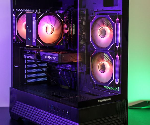 RTX 5060 / Ryzen 7 5700X / 32GB DDR4 / 1TB NVMe - Геймърски компютър Dark Reaper DR5657X-2