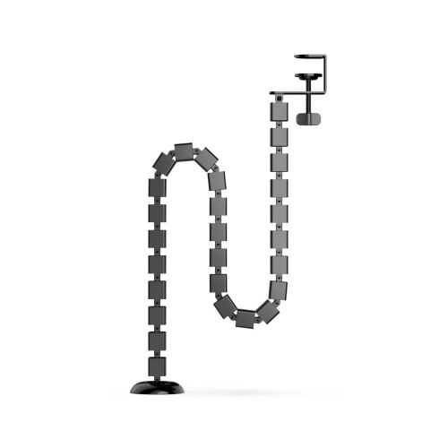 uRage Органайзер за кабели „Spine“, 130 см, черен