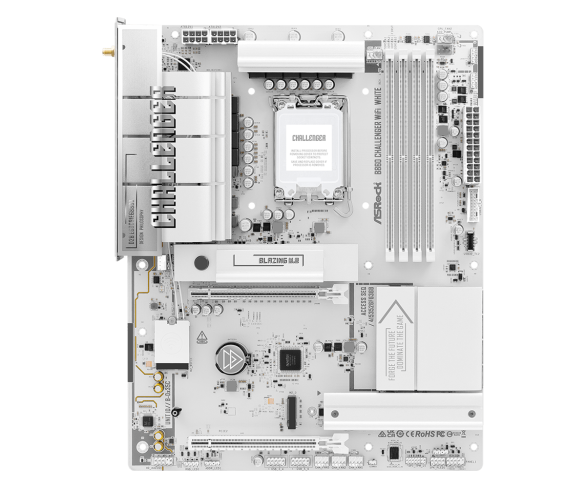 Motherboard ASRock B860 Challenger White WIFI, LGA 1851