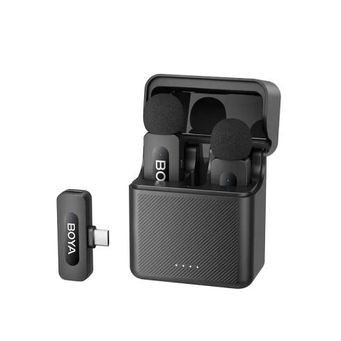 Dual-Channel Wireless Microphone BOYA BY-V30 - USB-C