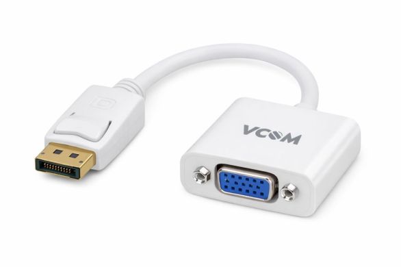 Преходник VCOM DisplayPort M - VGA F 0.15м