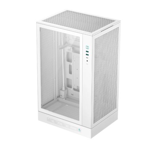 DeepCool кутия Case mATX - CH270 DIGITAL WH
