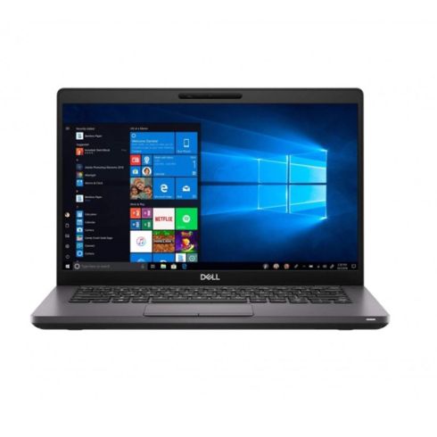 Реновиран преносим компютър Dell 5400 14``, 1920 x 1080, IPS, Intel Core i7-8650U (8-мо поколение), 8 GB DDR4, 256 GB m.2 NVMe, клас А-