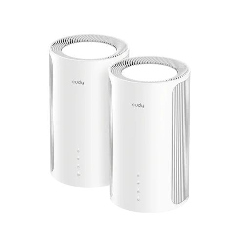 Whole Mesh System Cudy M11000 BE11000 Tri-Band 2.4/5/6Ghz 688 - 5765 Mbps - 2 Pack