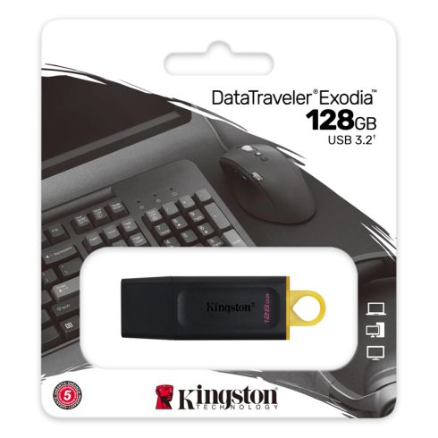 Portable memory KINGSTON 128GB Exodia USB 3.2
