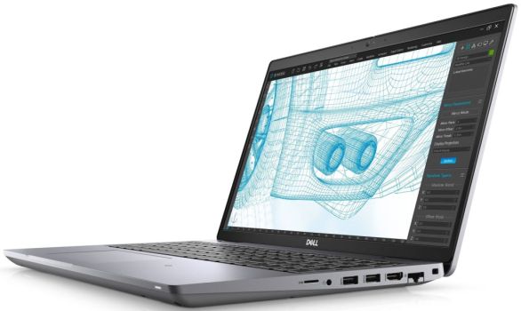 Реновиран преносим компютър Dell Precision 3561 15.6``, 1TB NVMe, 32GB DDR4, Клас А-