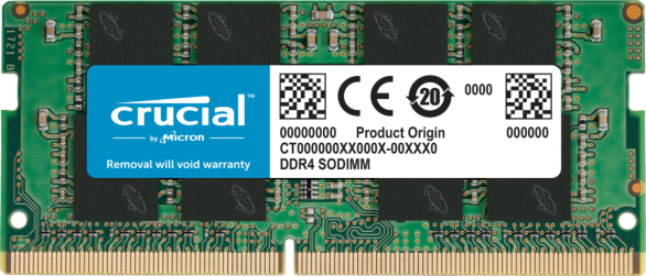 Оперативна памет (RAM) Crucial 16GB DDR4 3200MHz SODIMM CL22