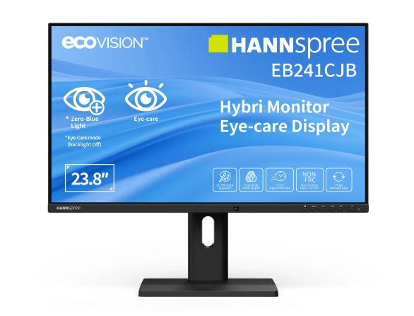 Монитор Hybri Hanspree EB241CJB - 24"inch ecoVision TN, FHD(1920x1080), 75Hz, USB-C