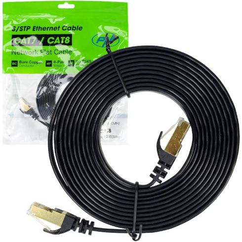 Пач кабел S/STP CAT7 PNI U7030B 3м Плосък 10Gbps