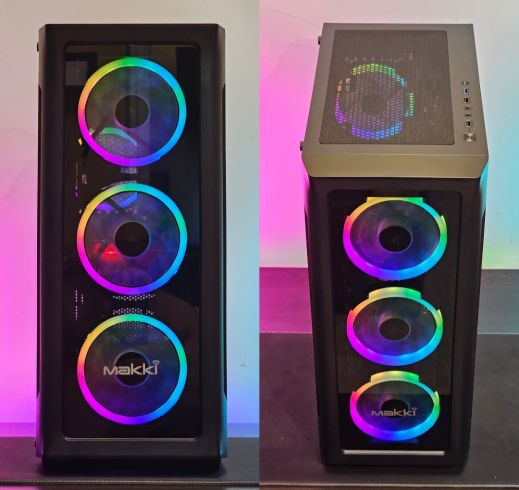 RTX 4060TI / Ryzen 5 5600X / 32GB DDR4 / 512GB NVMe - Геймърски компютър Dark Reaper DR46T56X-1