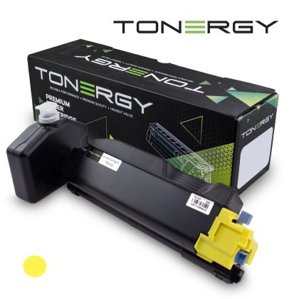 Tonergy Compatible Toner Cartridge KYOCERA TK-5140 Yellow, 5k