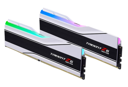 Memory G.SKILL Trident Z5 Neo RGB White 64GB(2x32GB) DDR5 6000MHz CL26 - AMD EXPO