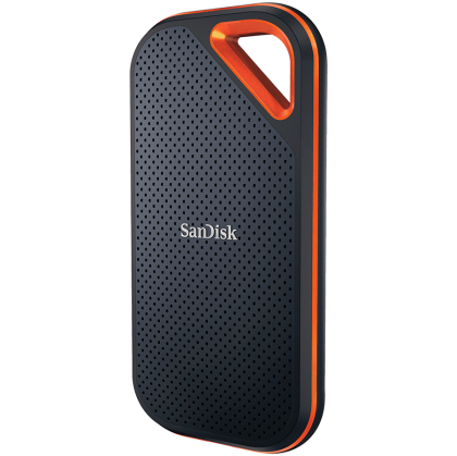 SanDisk Extreme PRO 2TB Portable SSD - Read/Write Speeds up to 2000MB/s, USB 3.2 Gen 2x2, Forged Aluminum Enclosure, 2-meter drop protection and IP55 resistance