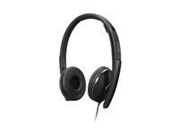 LENOVO Gen2 Headset on-ear wired USB-C black Certified for Microsoft Teams