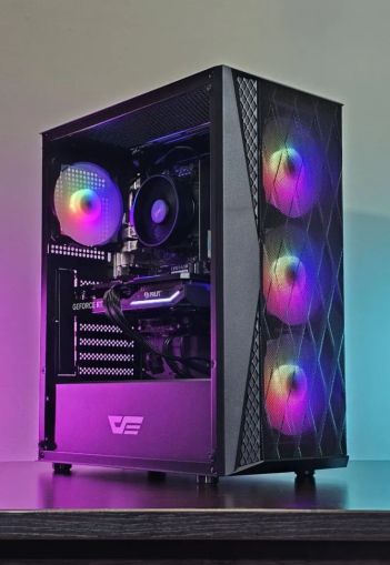 RTX 5060 / Ryzen 5 5500 / 16GB DDR4 / 512GB NVMe - Геймърски компютър Dark Reaper DR5655-1