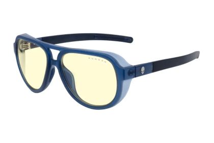 GUNNAR Alienware Roswell Computer Glasses - Conspiracy Blue - Amber