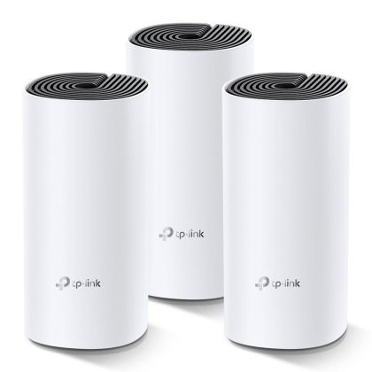 TP-Link Deco M4, AC1200 Whole Home Mesh Wi-Fi System(3-pack)
