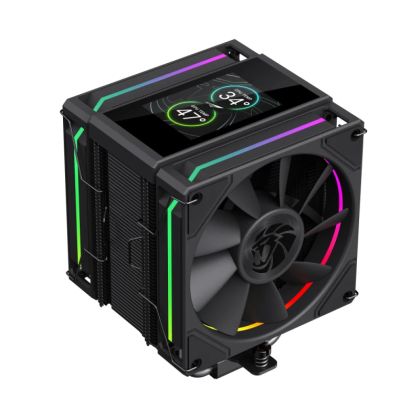 Gamemax CPU Cooler Sigma 620 LCD Black - Addressable RGB