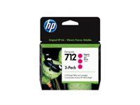 HP 712 3-Pack 29-ml Magenta DesignJet Ink Cartridge