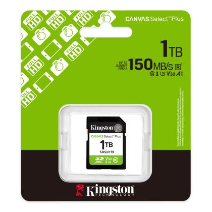 Memory card Kingston Canvas Select Plus SD 1TB