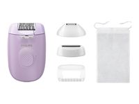 PHILIPS Epilator Series 4000 4 attachments violet