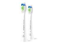 PHILIPS 2pcs toothbrush head Sonicare Optimal White white