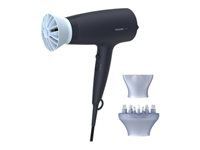 PHILIPS Hair dryer 2100W DC motor ThermoProtect black/blue