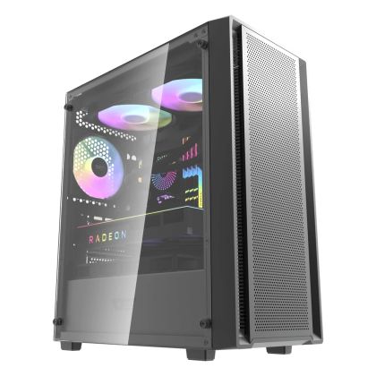 Darkflash Case ATX - DK353 Black - 4 fans included