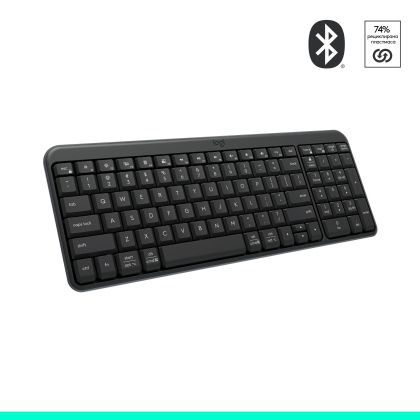 Wireless Keyboard Logitech K250 Graphite - BG Cyrilic Layout