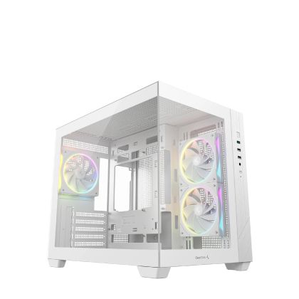 DeepCool Case mATX - CG330 3F WH - 3 ARGB Fans