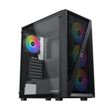 Xigmatek Case ATX - Blade - 4 RGB Fans
