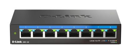 Switch D-Link DMS-108/E, 8 портов 2.5G Multi-Gigabit