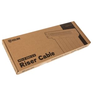 Кабел за вертикален монтаж на видео карта Kolink Riser Cable 300mm 90 degree - PCI-E 5.0