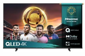 Телевизор Hisense 50" E7Q, 4K Ultra HD 3840x2160, QLED, Quantum Dot, HDR 10+, HLG, Dolby Vision, DTS Virtual X, Smart TV, WiFi, Light Sensor, BT, Anyview Cast, 3xHDMI, 2xUSB, LAN, CI+, DVB-T2/C/S2, Black