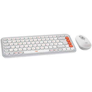 LOGITECH POP ICON COMBO - OFF WHITE - US INT'L - BT - INTNL-973